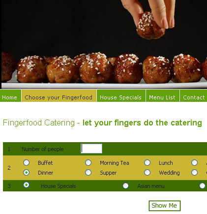 Fingerfood Catering