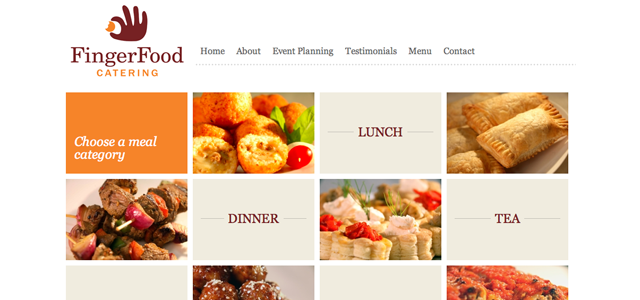 fingerfoodcatering screenshot